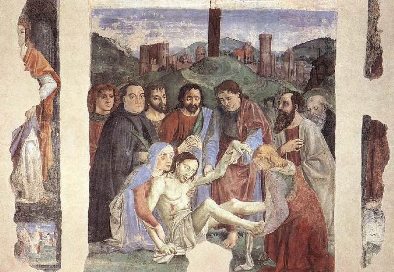 Domenicho Ghirlandaio Lamentation over the Dead Christ France oil painting art